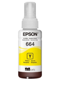 Tinta Epson Original 664 Amarelo