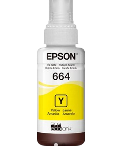 Tinta Epson Original 664 Amarelo
