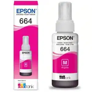 Tinta Epson Original 664 Margenta (Rosa)