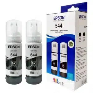 Kit 2 Tintas Epson Black Original 544